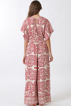 Crimson Bloom Kimono