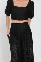 Black Muse Lace Set