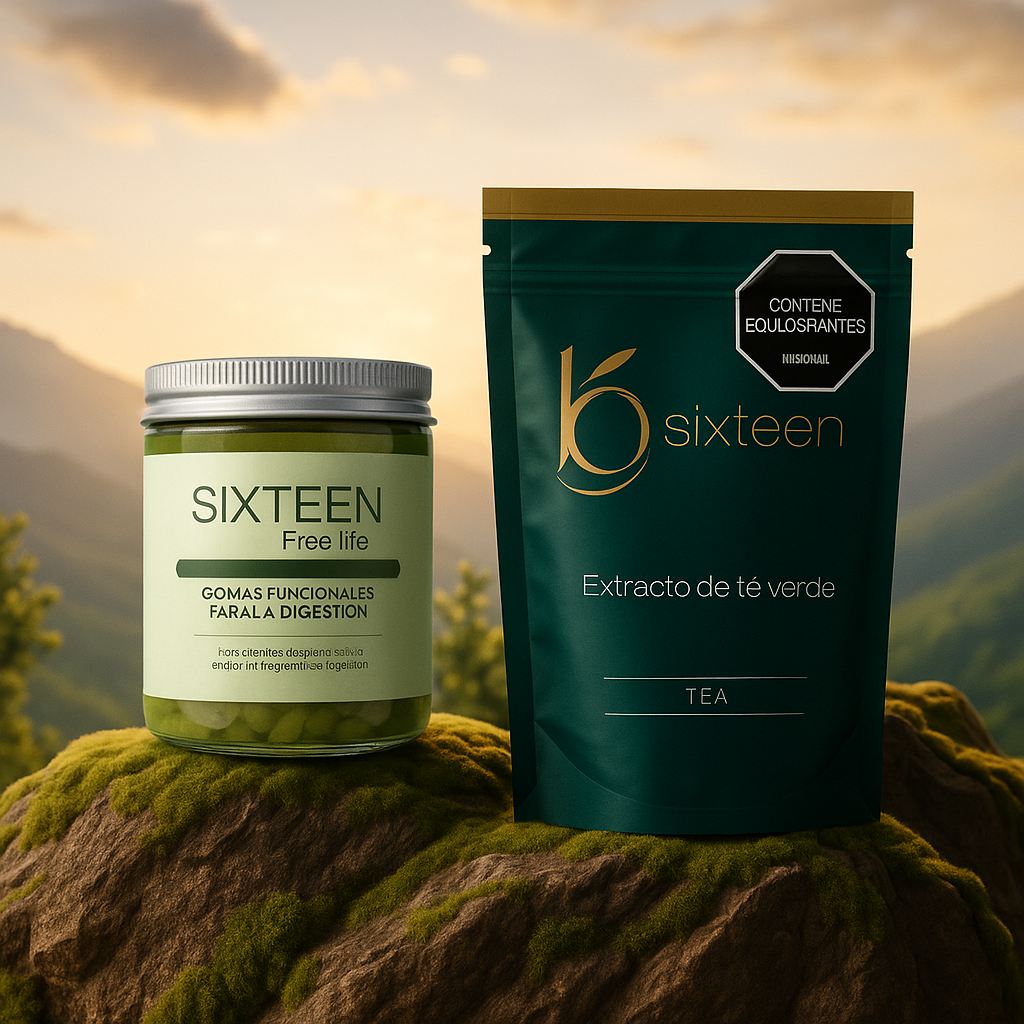 Sixteen Wellness Bundle- Tea + Gummies