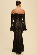 Noir Bloom Gown